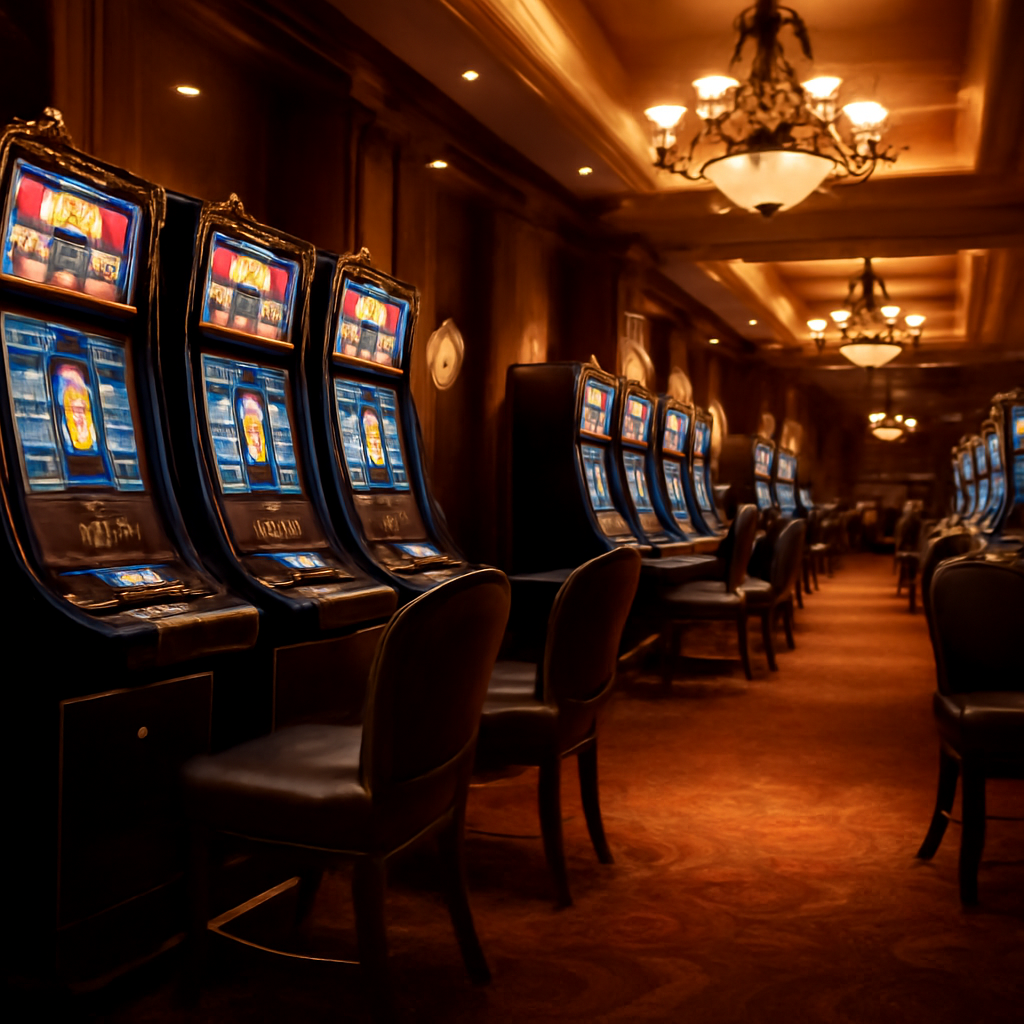 Casino interior ambiance at Winward Casino